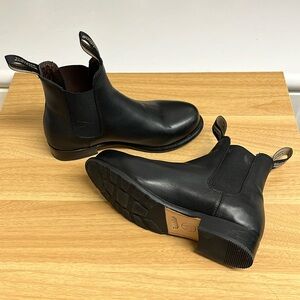 Blundstone Heritage 153 Black Chelsea Leather Boot 8.5